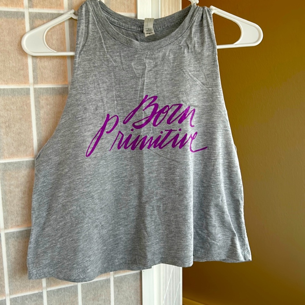 Born Primitive Cropped Tank Size M